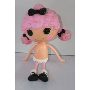 Lalaloopsy Cherie Prim N Proper Doll Poodle Pink Hair Dress Shoes Full Size 12”